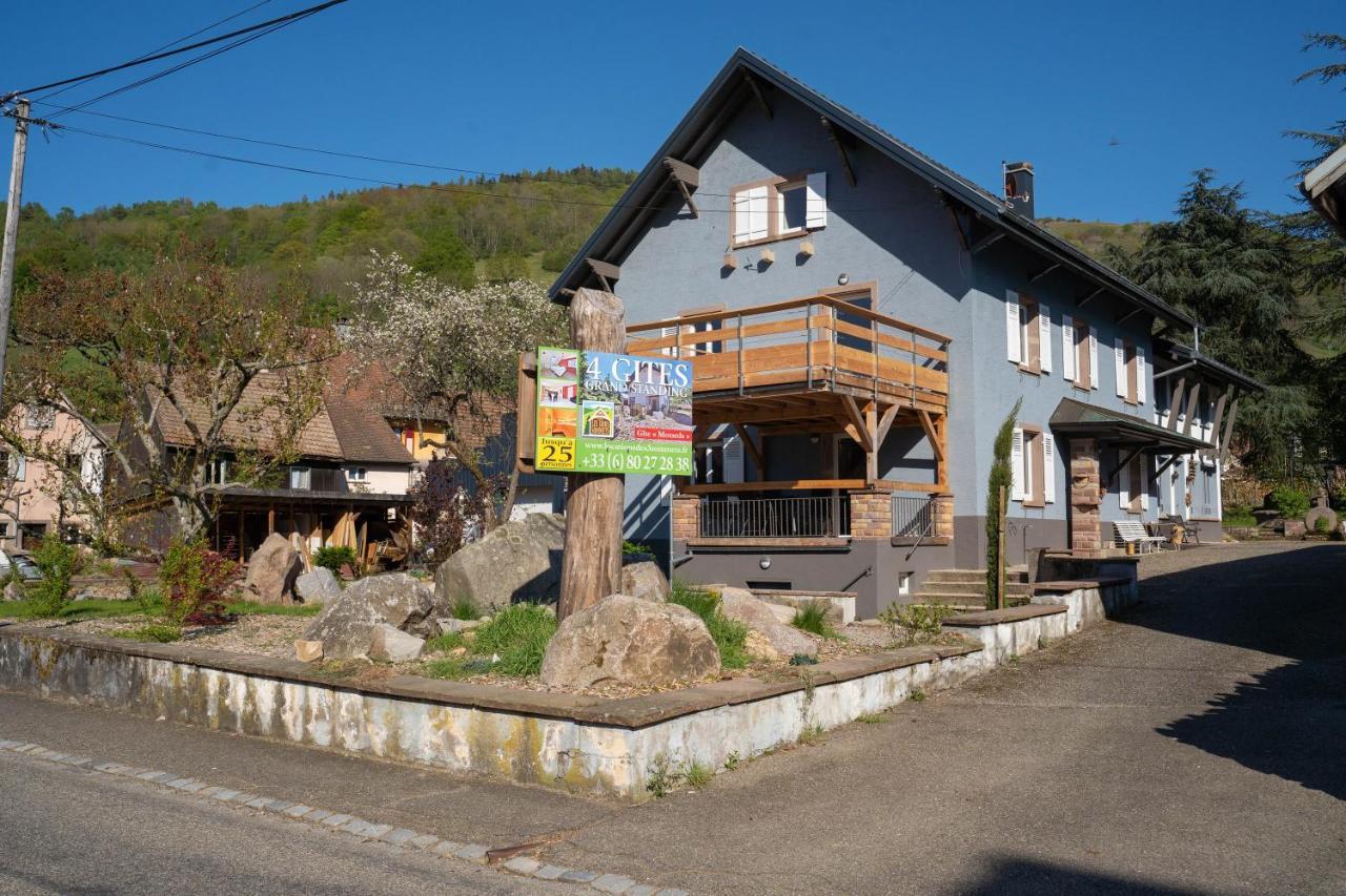Locations Des 3 Sommets Avec Sauna Et Spa En Alsace Sondernach Экстерьер фото