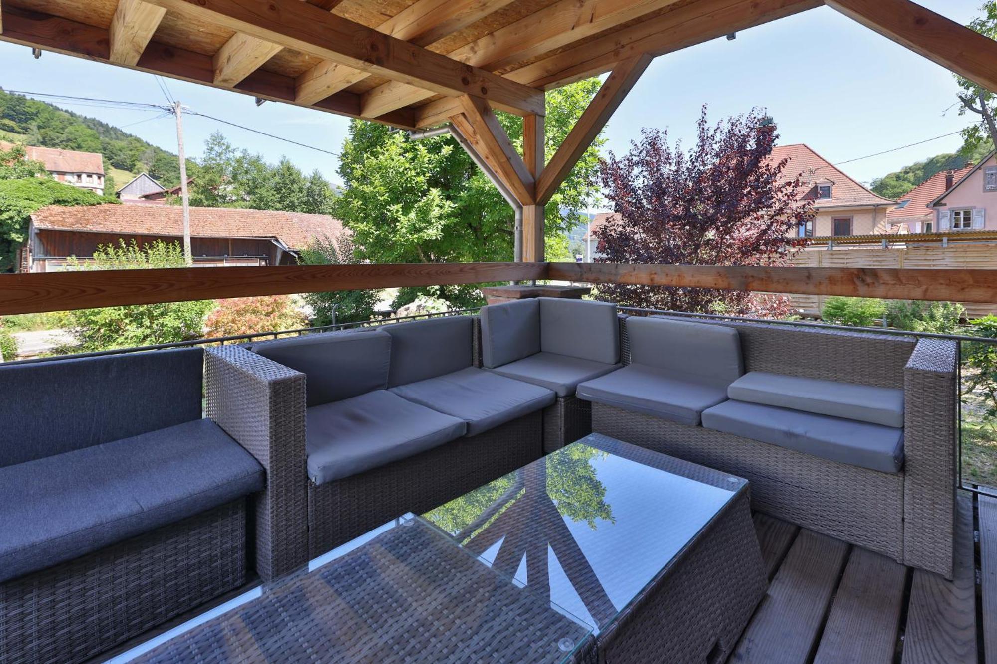 Locations Des 3 Sommets Avec Sauna Et Spa En Alsace Sondernach Экстерьер фото