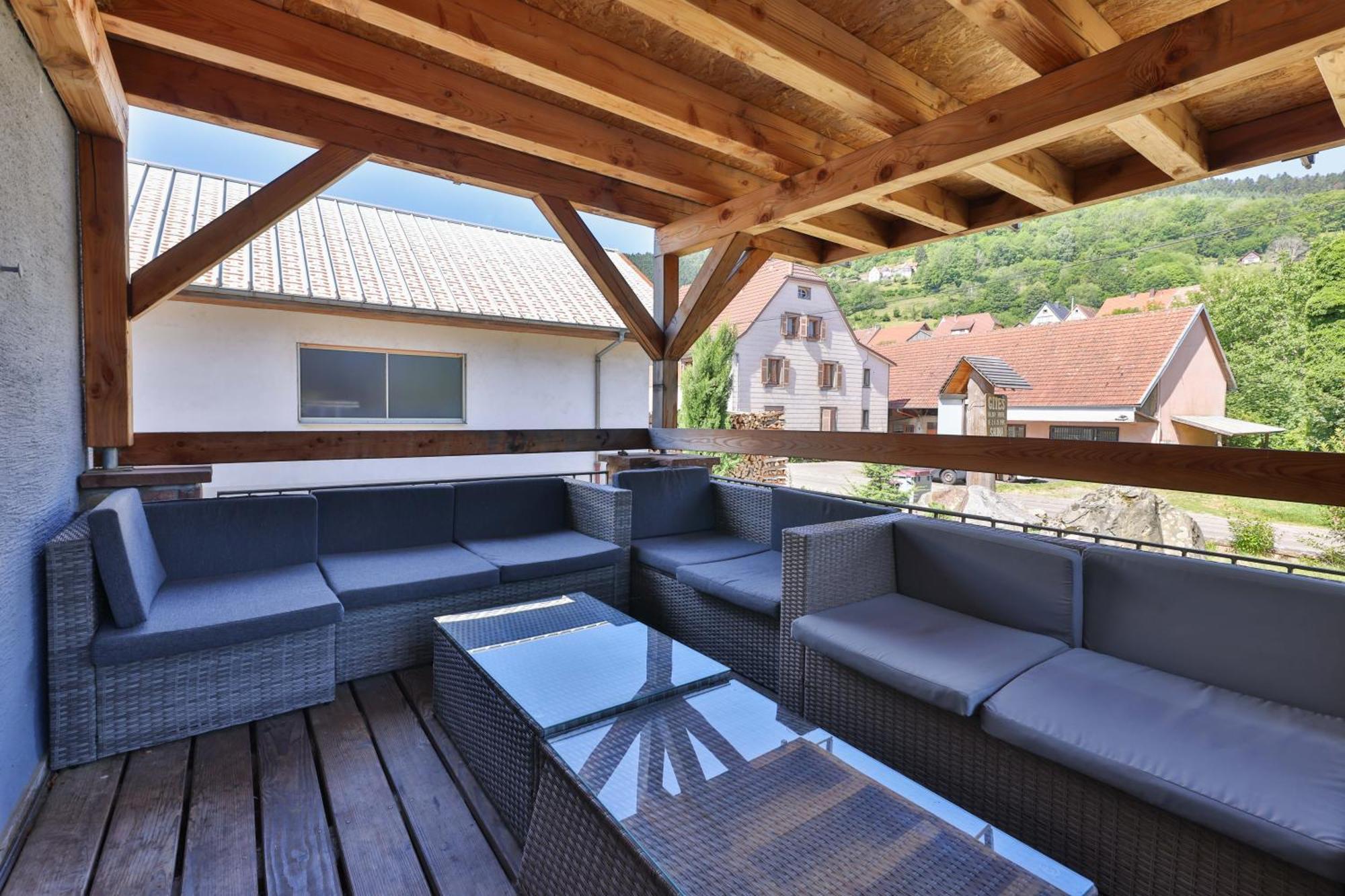 Locations Des 3 Sommets Avec Sauna Et Spa En Alsace Sondernach Экстерьер фото
